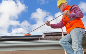 Kesh soft wash roof cleaning